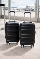 Kit 2 Malas de Viagem 18'' e 20'' Preta - imagem 1