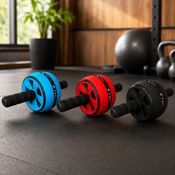 Roda Abdominal com Pegadores Ergonômicos - imagem 1