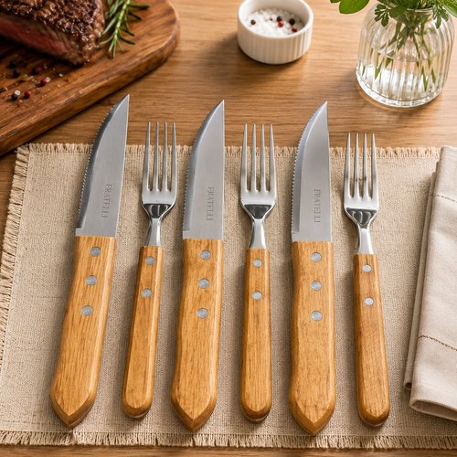 Jogo de Talheres Jumbo para Churrasco