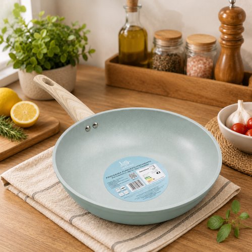 Frigideira Nanoceramico Granito 24cm - Verde