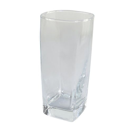 Jogo 6 Copos Quadrado Vidro Texas 290ml